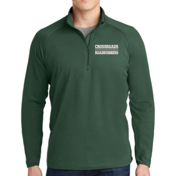 Sport-Tek® Sport-Wick® Stretch 1/2-Zip Pullover - Embroidered Logo Thumbnail