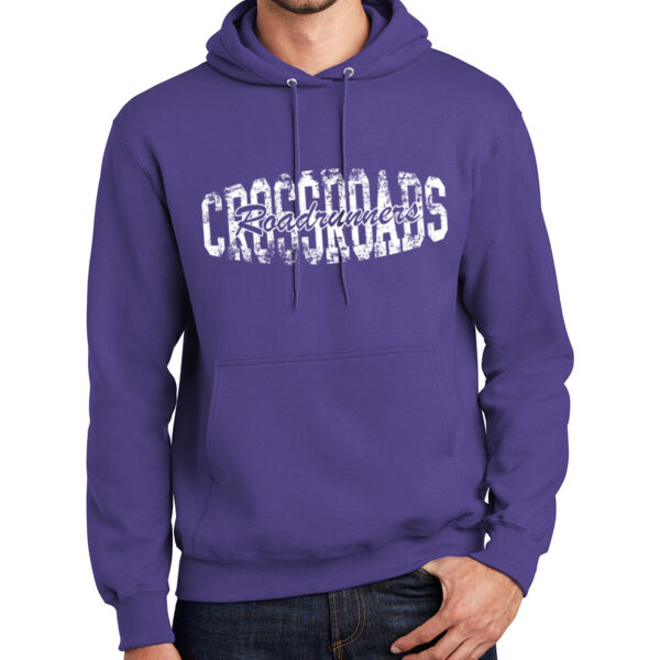 Port & Company® Core Fleece Pullover Hooded Sweatshirt - Printed Logo Thumbnail