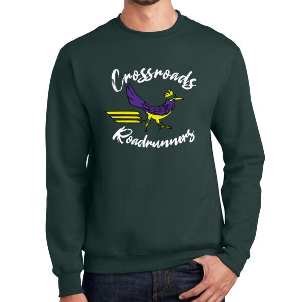 Port & Company® Core Fleece Crewneck Sweatshirt - Printed Logo Thumbnail