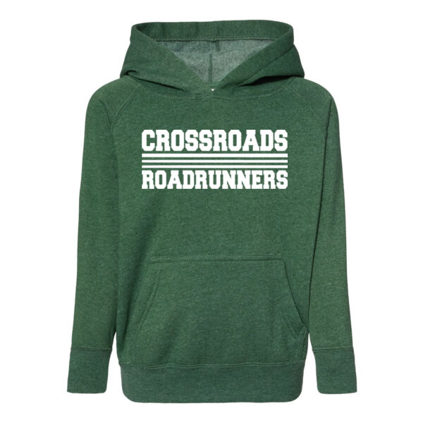 Independent Trading Co. - Toddler Special Blend Raglan Hooded Sweatshirt - Printed Logo Thumbnail