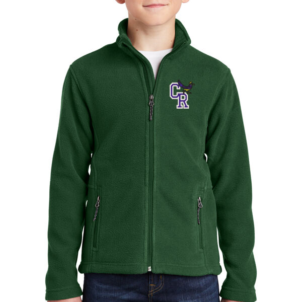 Port Authority® Youth Value Fleece Jacket - Embroidered Logo Thumbnail