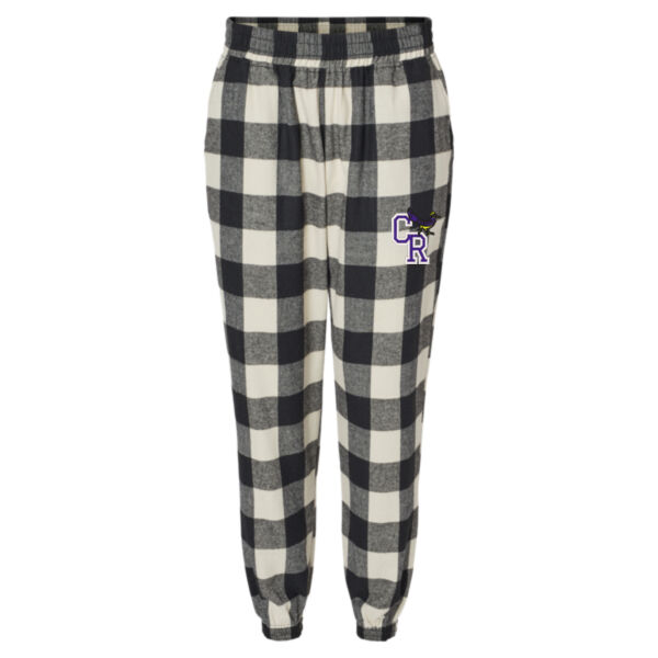 Burnside Youth Flannel Jogger - Embroidered Logo Thumbnail