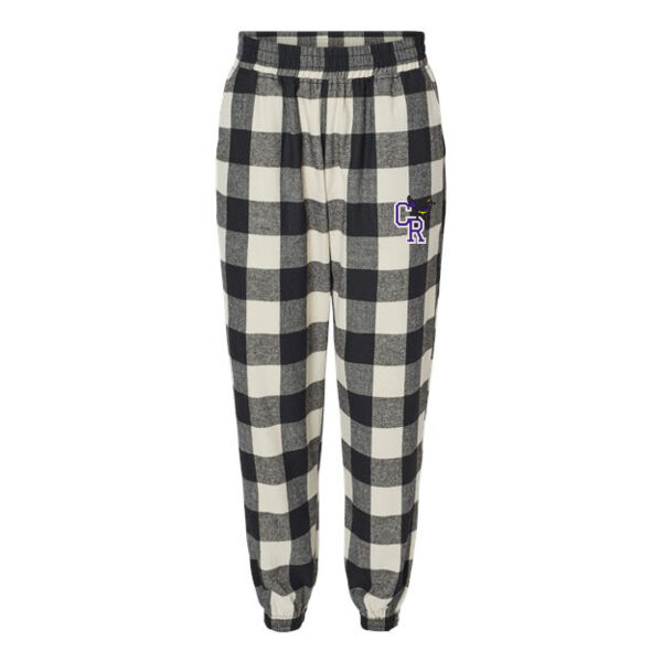 Burnside Flannel Jogger - Embroidered Logo Thumbnail