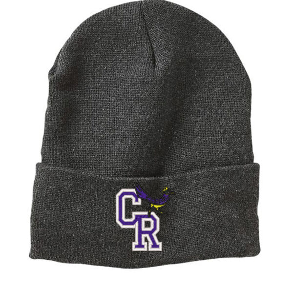 Sportsman - 12" Jersey Lined Cuffed Beanie - Embroidered Logo Thumbnail