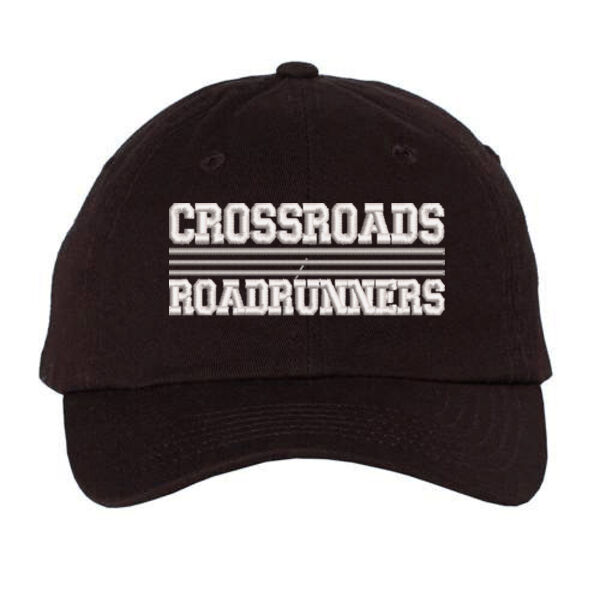 Valucap - Small Fit Bio-Washed Dad Hat - Embroidered Logo Thumbnail