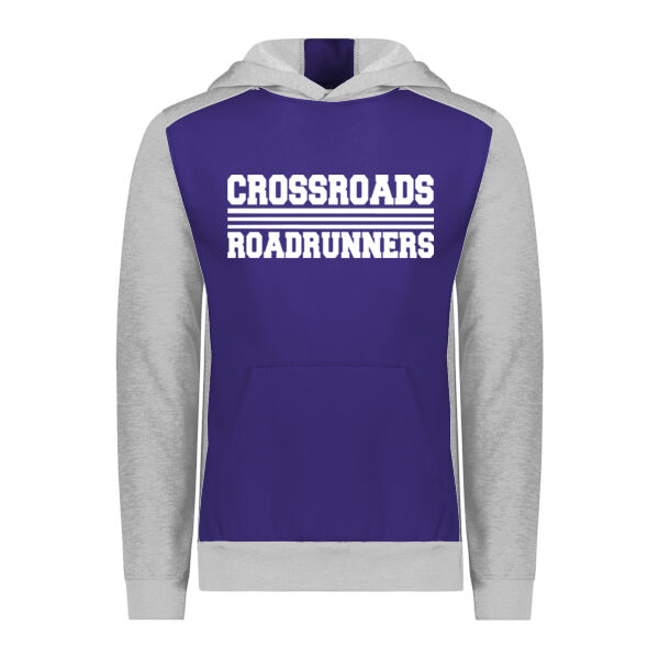 Augusta Sportswear - Youth Three-Season Fleece Pullover Hoodie - Printed Logo Thumbnail