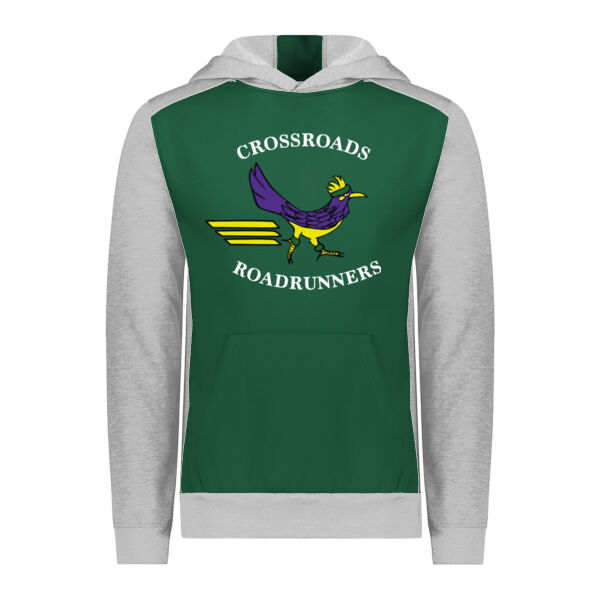 Augusta Sportswear - Youth Three-Season Fleece Pullover Hoodie - Printed Logo Thumbnail