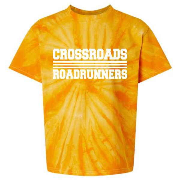 Youth Cyclone Pinwheel Tie-Dyed T-Shirt - Printed Logo Thumbnail