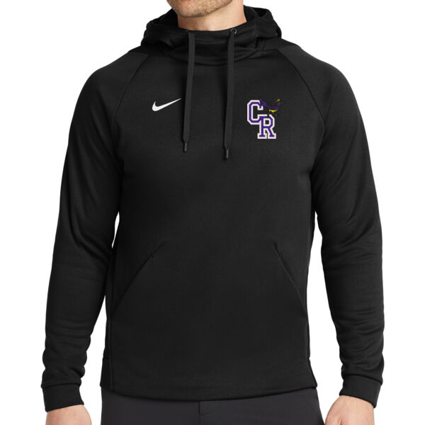 Nike Therma-FIT Pullover Fleece Hoodie - Embroidered Logo Thumbnail