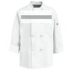 Eight Knot Button Chef Coat with Thermometer Pocket Thumbnail