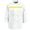 Eight Knot Button Chef Coat with Thermometer Pocket Thumbnail