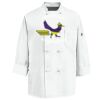 Eight Knot Button Chef Coat with Thermometer Pocket Thumbnail