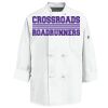 Eight Knot Button Chef Coat with Thermometer Pocket Thumbnail