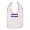 Infant Contrast Trim Premium Jersey Bib Thumbnail